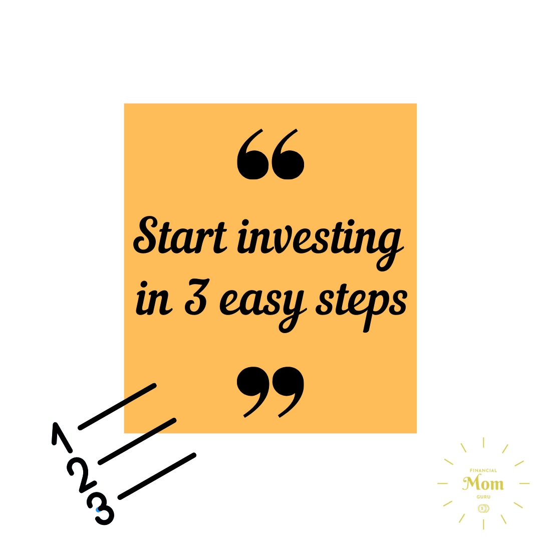 Start investing in 3 easy steps